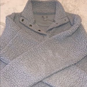 Aerie Cloud Sherpa Oversized Pullover